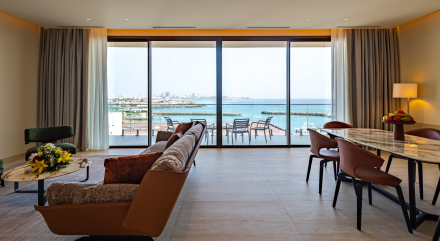 <span><span><span><span>Suite Diplomate vue sur mer - Terrou-Bi Dakar - Hotel 5 étoiles</span></span></span></span>